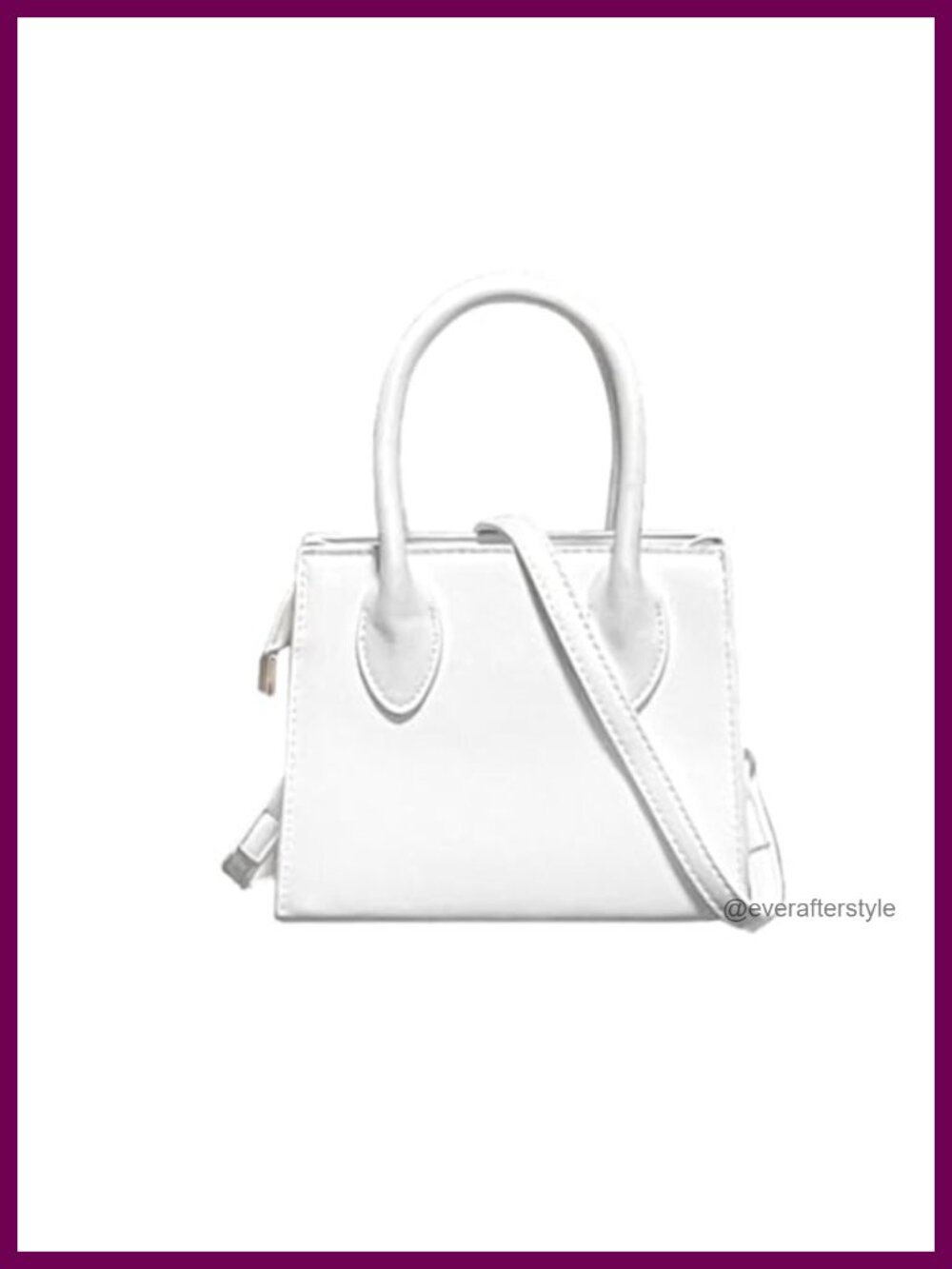 Small PU Leather Crossbody Clutch Mini Convertible Handbag Shoulder Bag